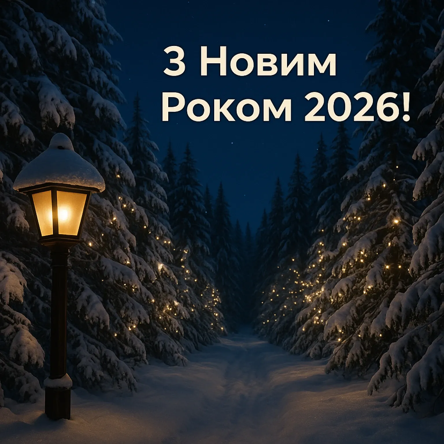 Привітання з новим роком 2026