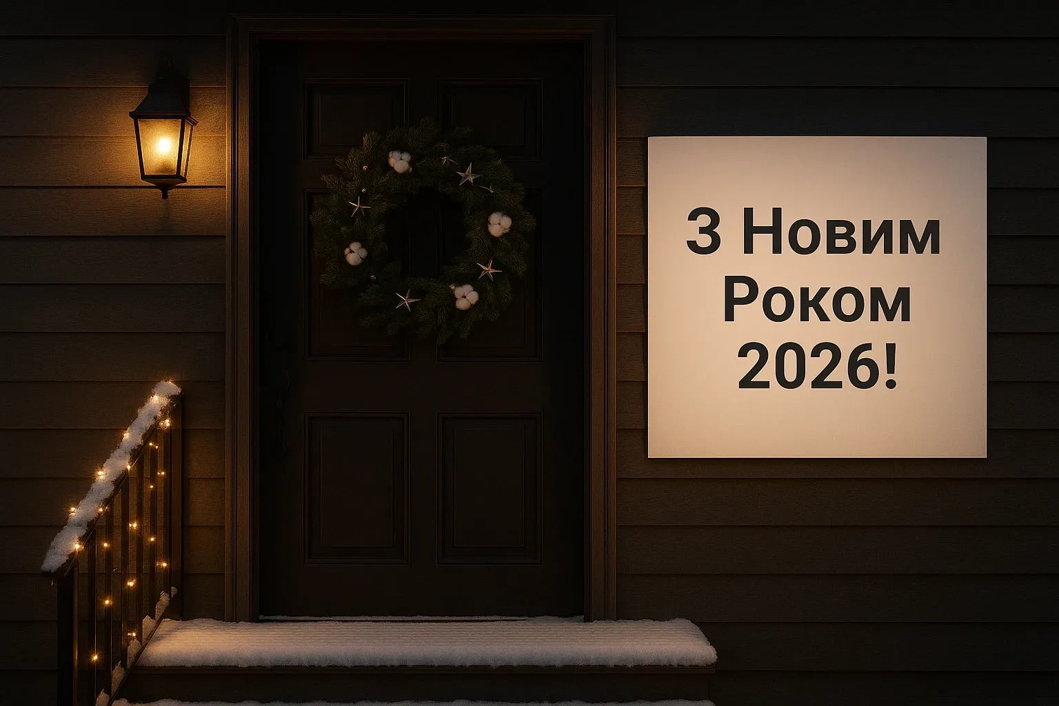 Привітання з новим роком 2026