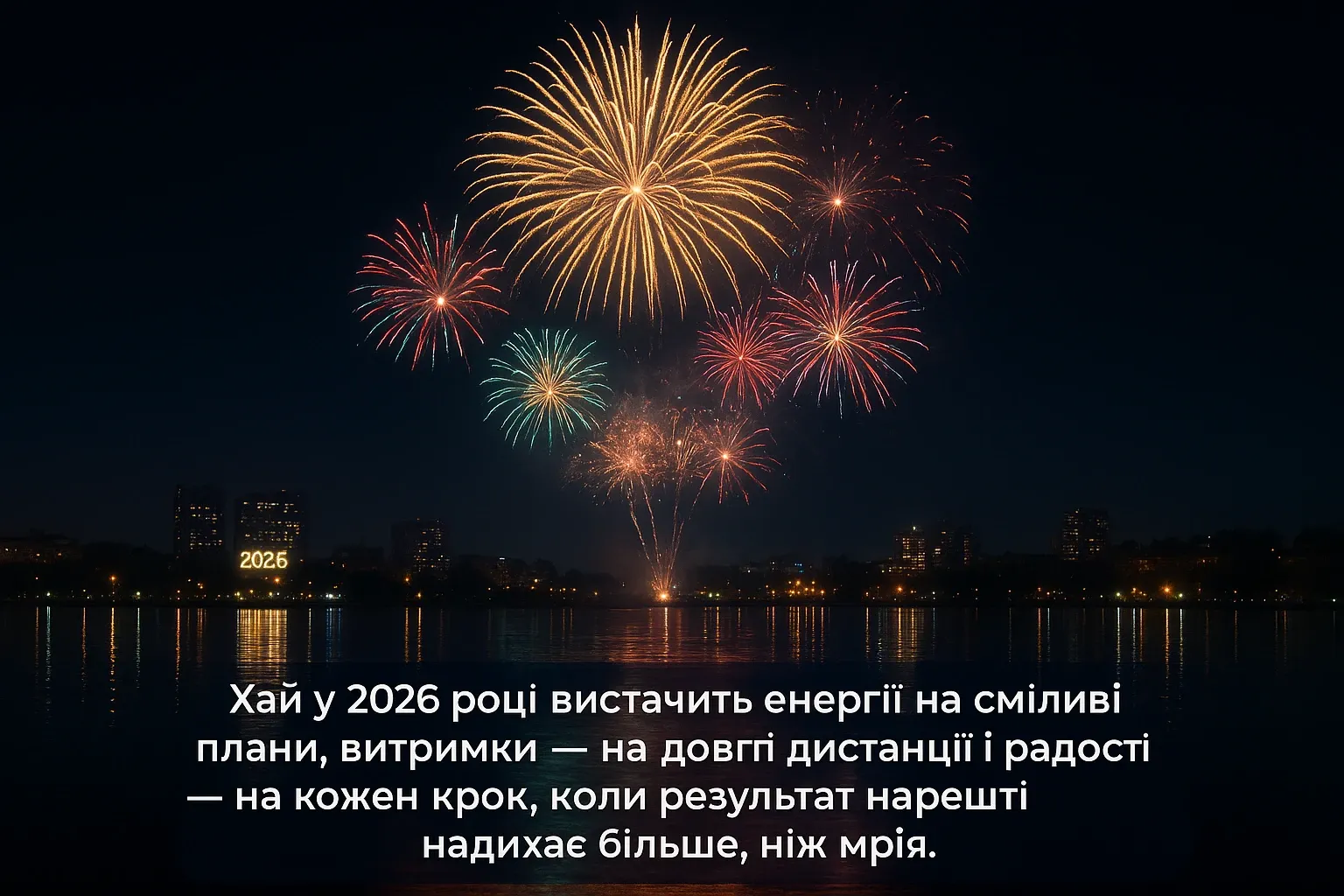 Привітання з новим роком 2026
