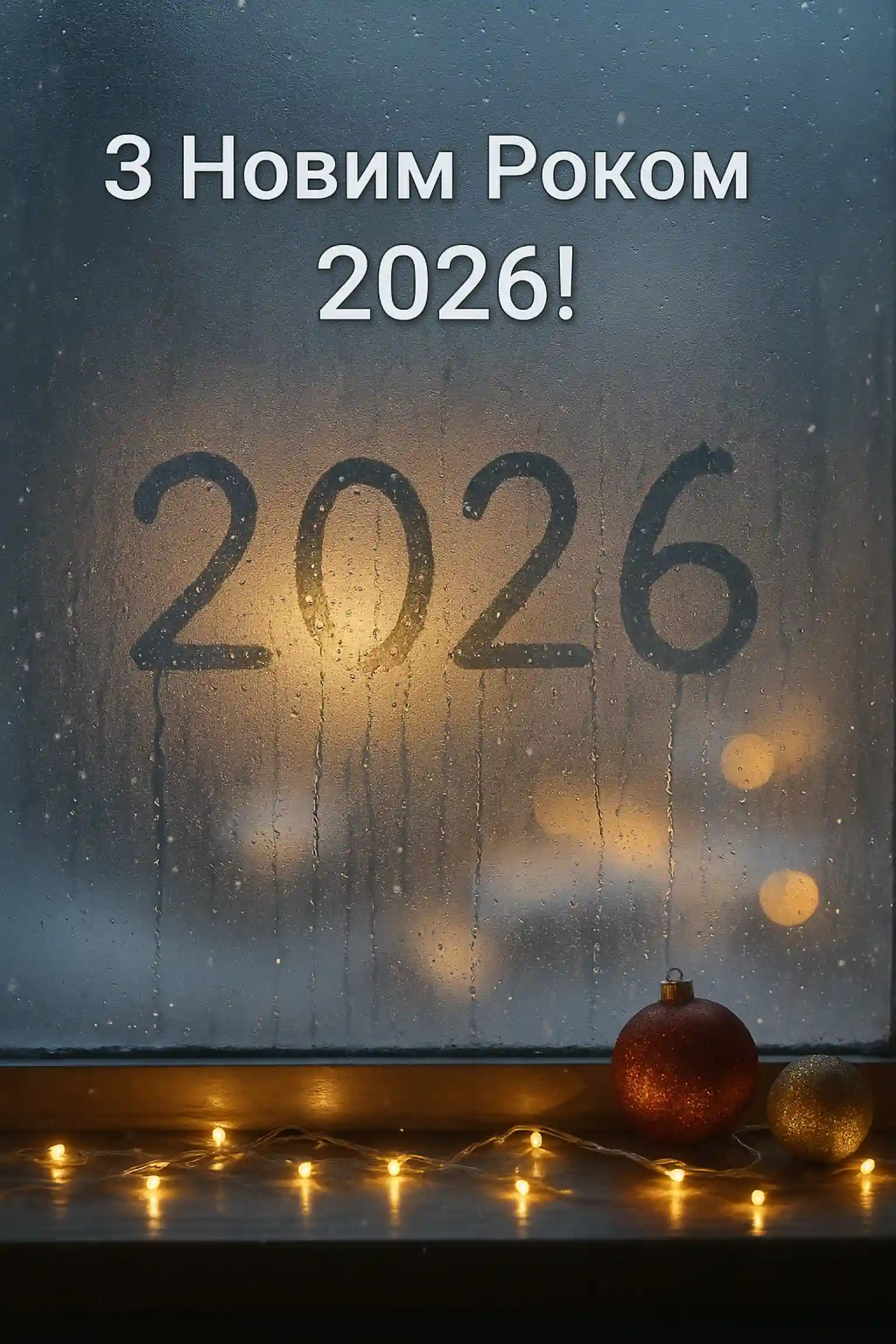 Привітання з новим роком 2026