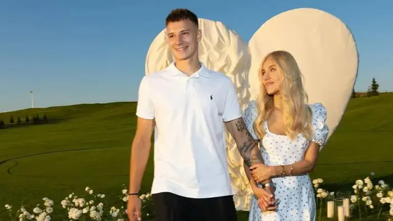 Третя спроба стала вирішальною: історія заручин Володимира Бражка і Даші Квіткової