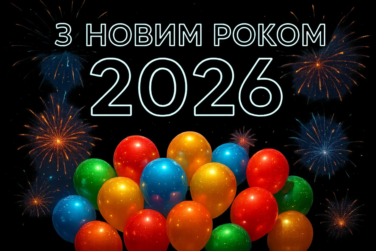 Привітання з прийдешнім новим роком 2026: коли свято вже близько