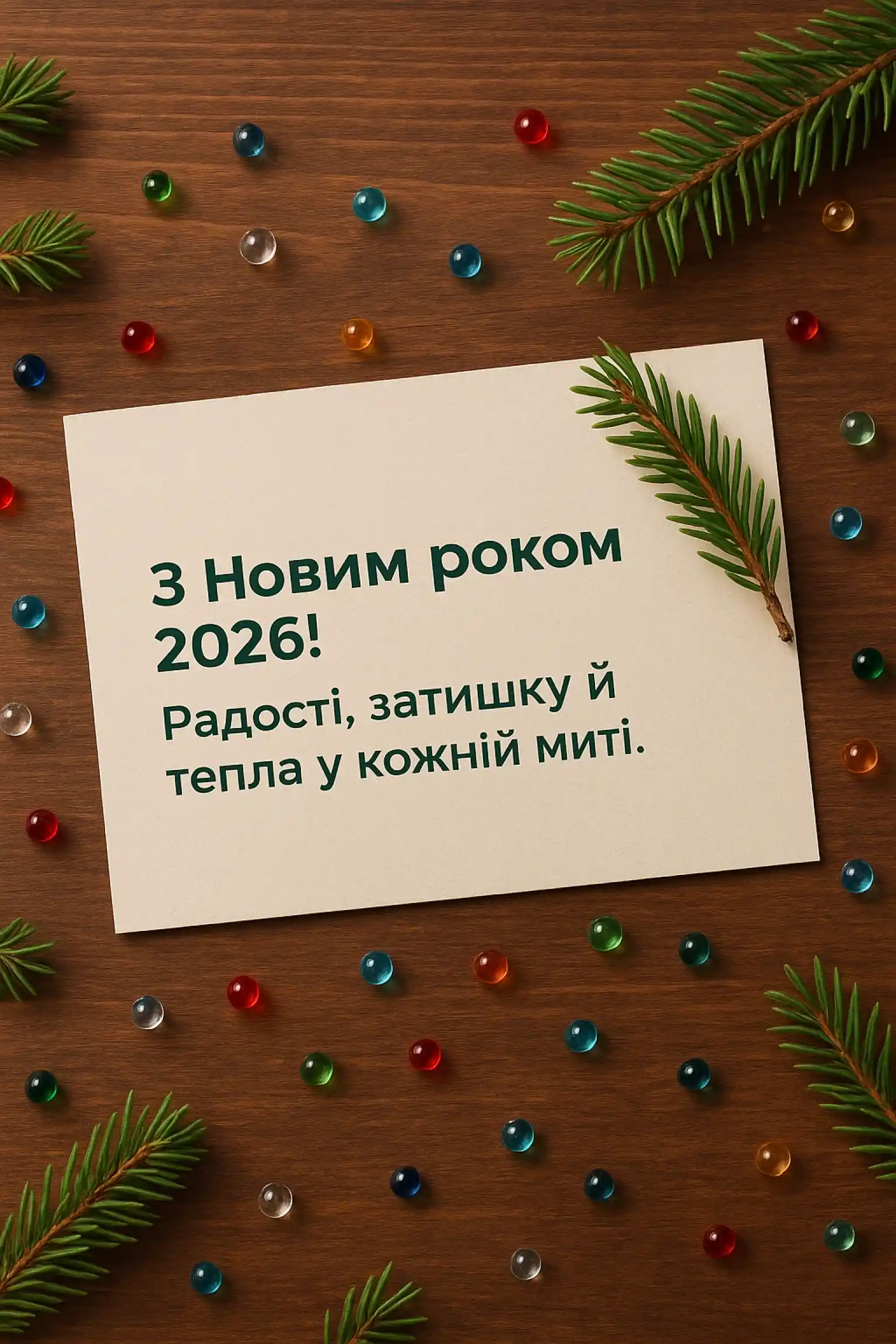 Привітання з прийдешнім новим роком 2026: коли свято вже близько