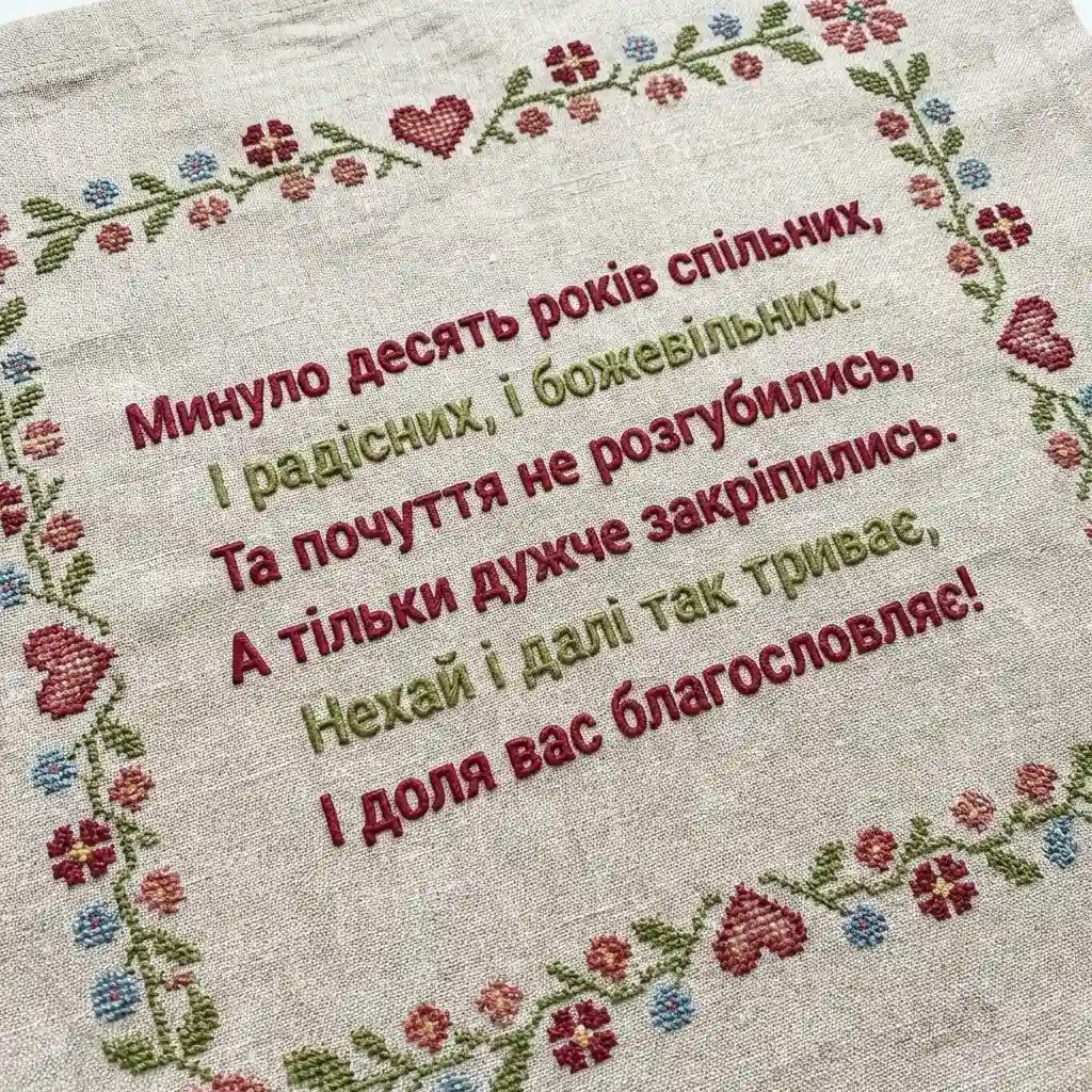 річниця весілля 10 років