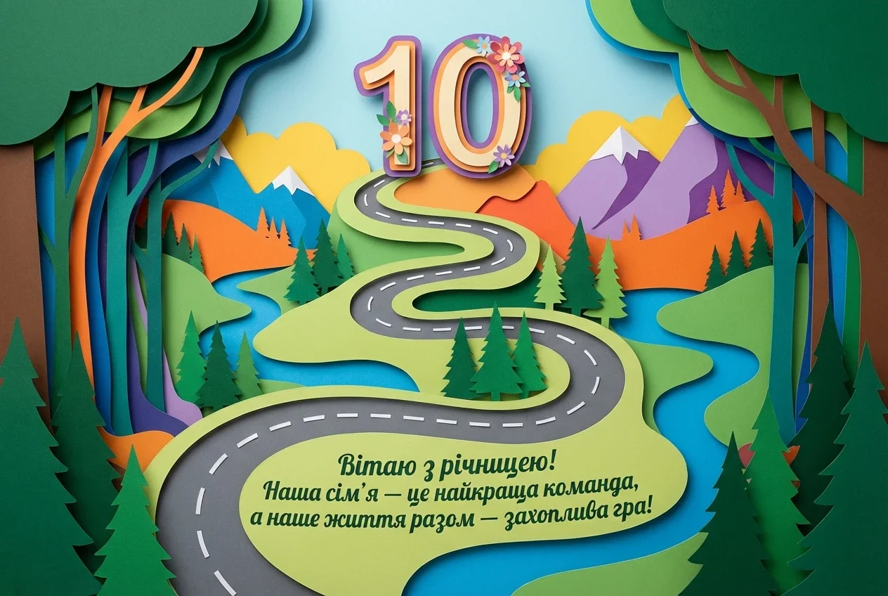 річниця весілля 10 років