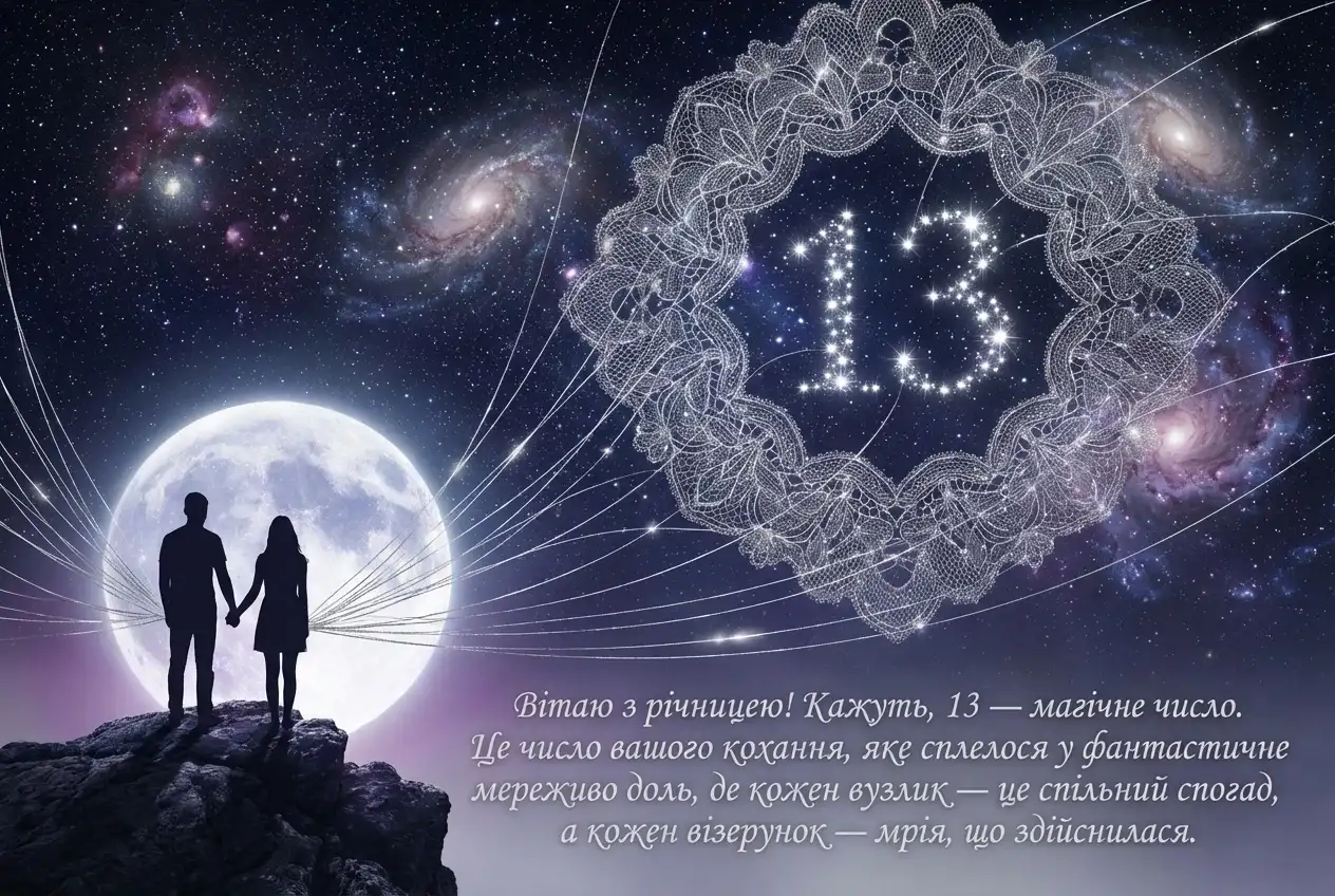 13 років весілля - картинки