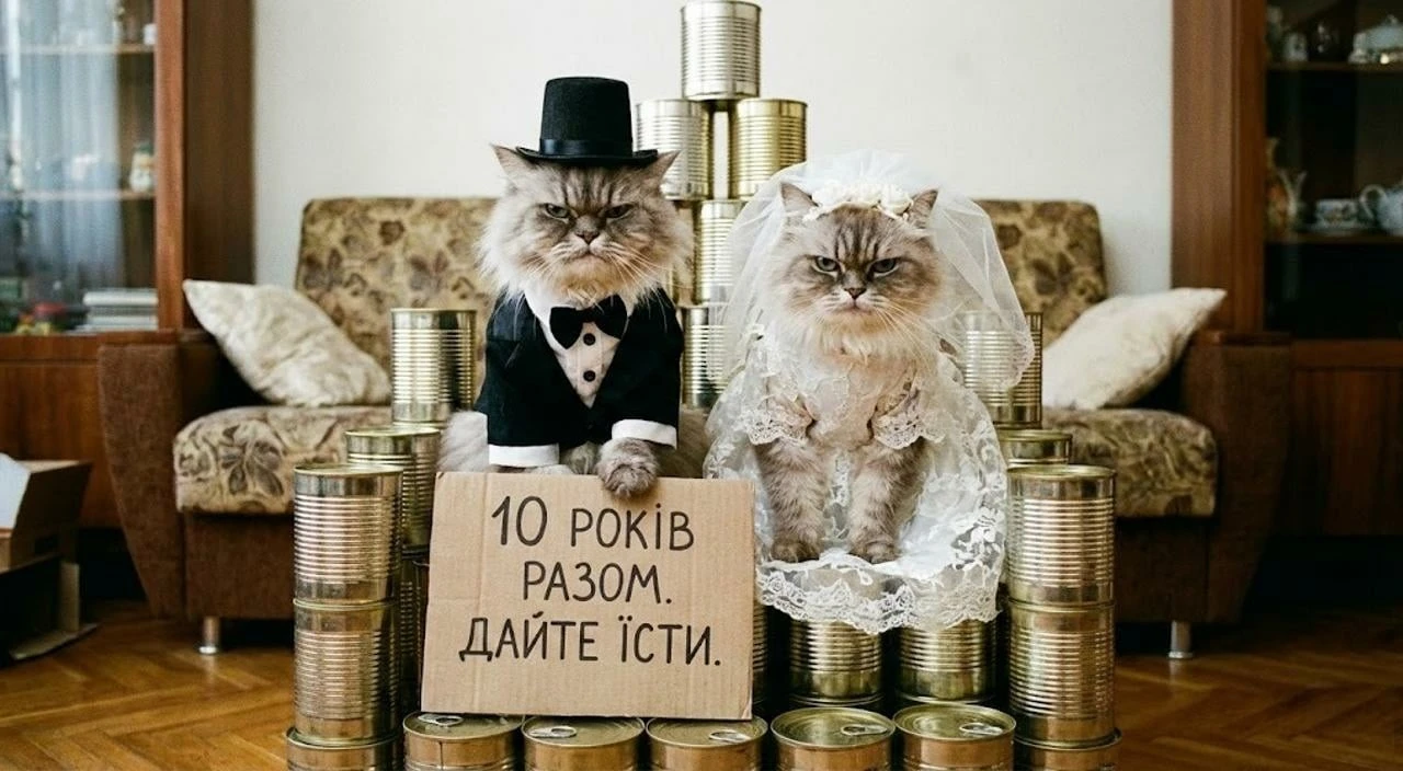 Привітання з 10 річницею весілля