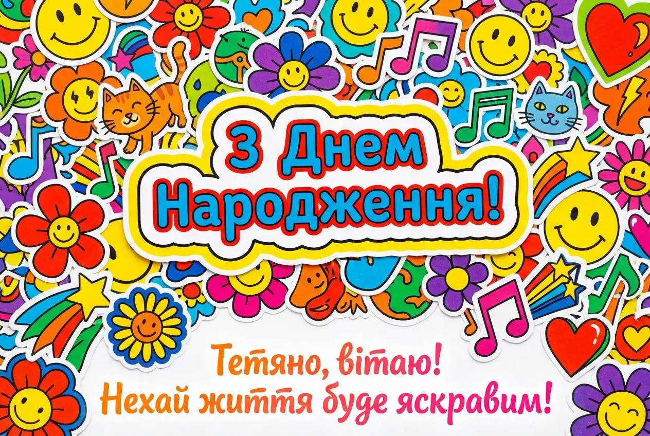тетяна з днем народження