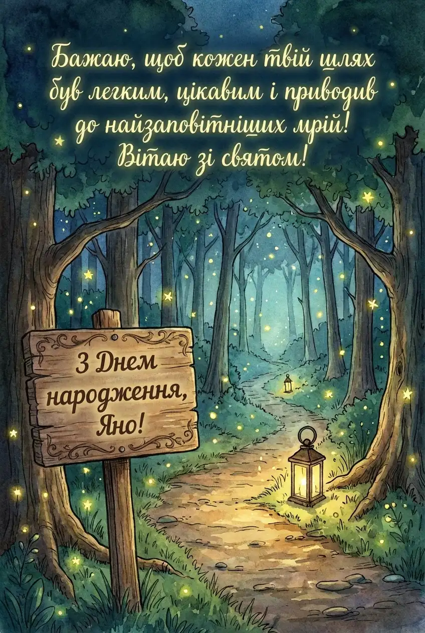 Яна з днем народження картинки