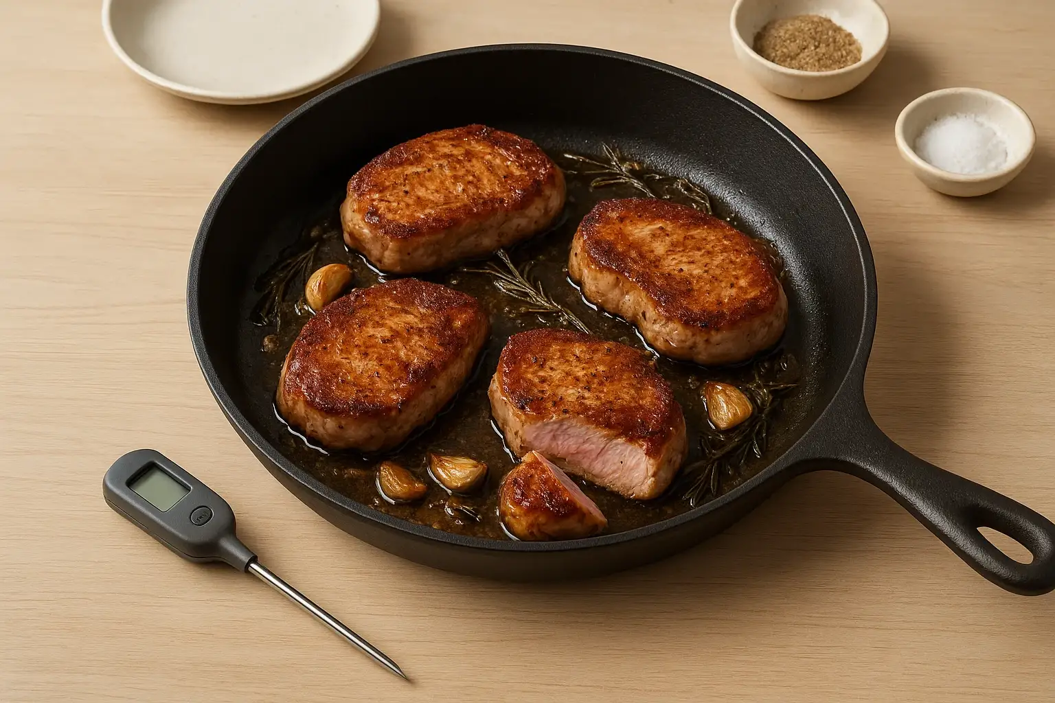 стейк из свинины