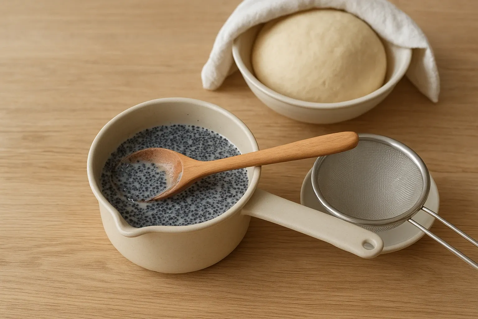 булочки з маком рецепт