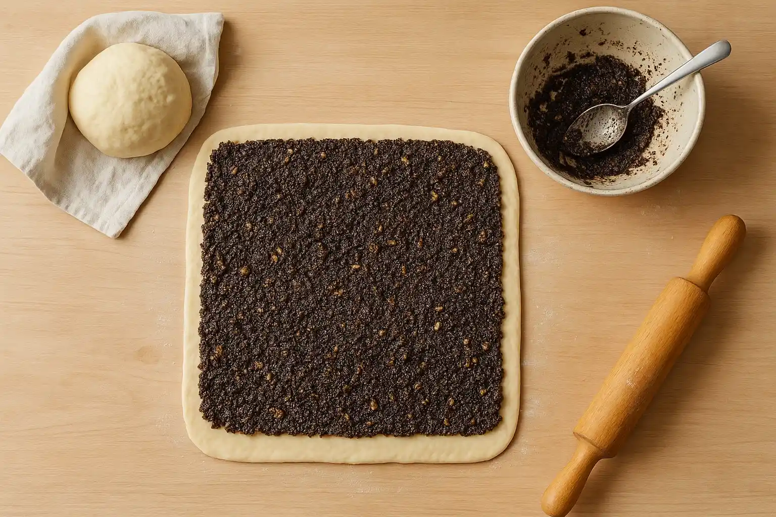 булочки з маком рецепт
