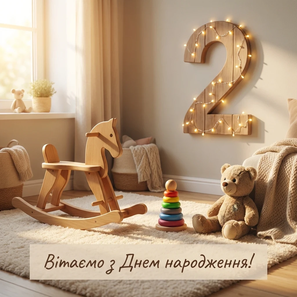 привітання з днем народження 2 роки хлопчику батькам