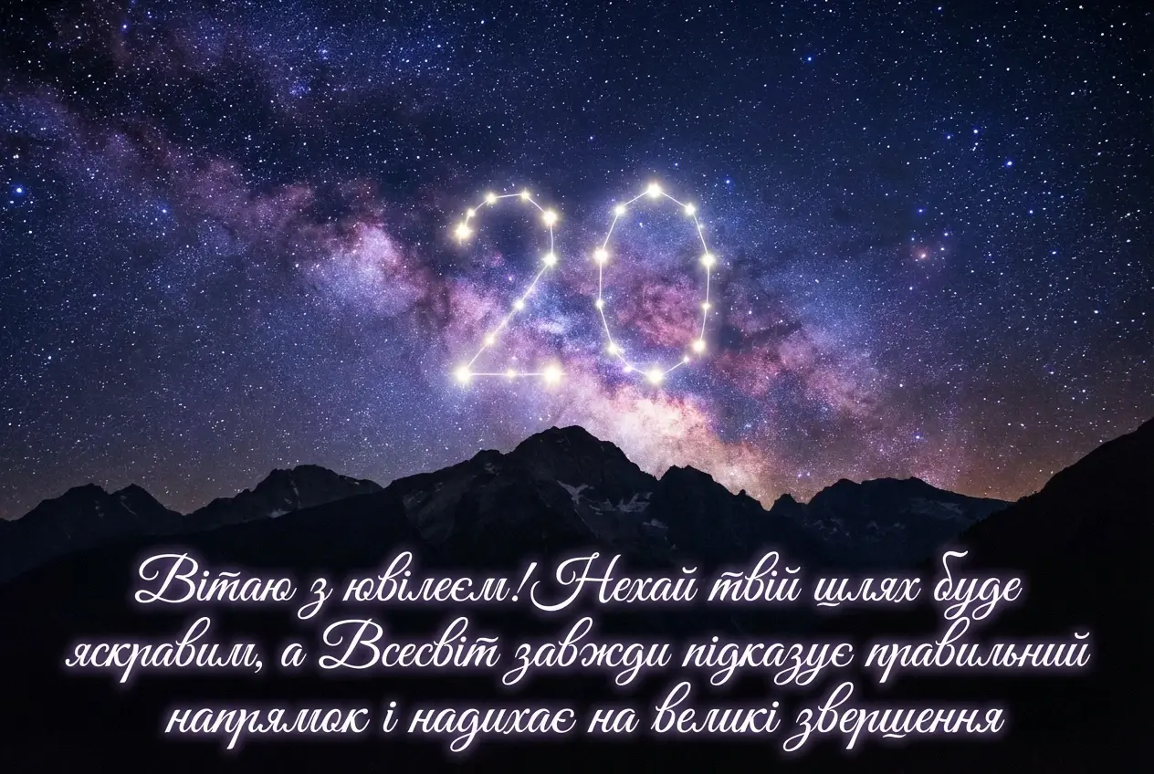 20 років з днем народження