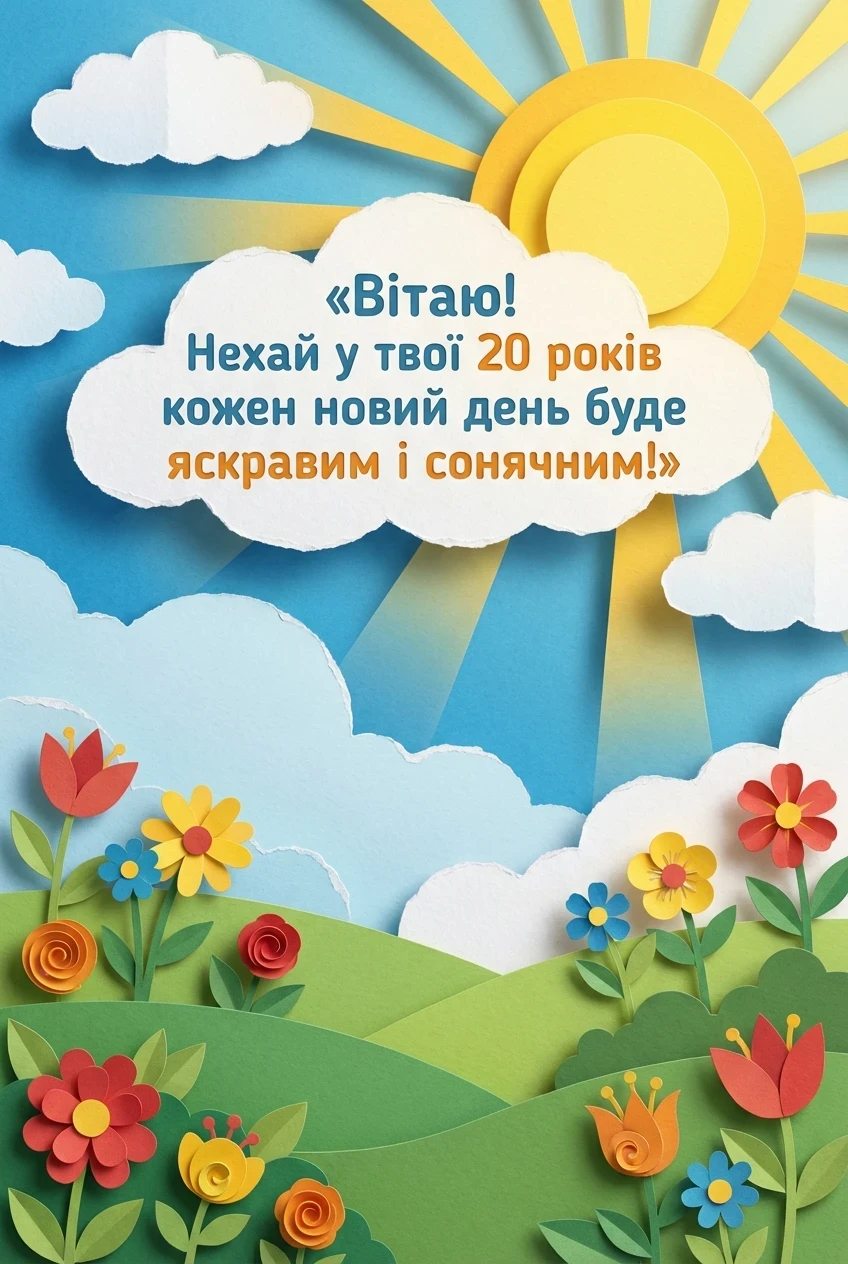 20 років з днем народження