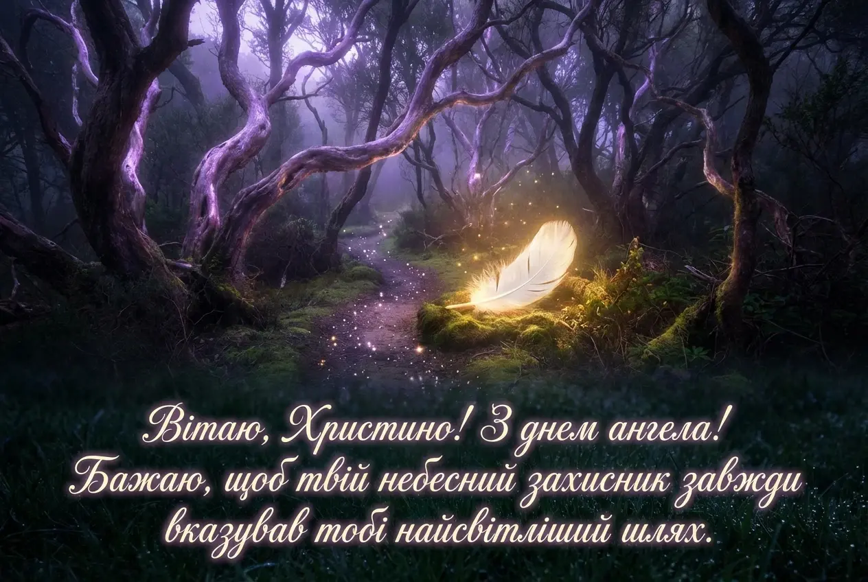 Христина з днем ангела