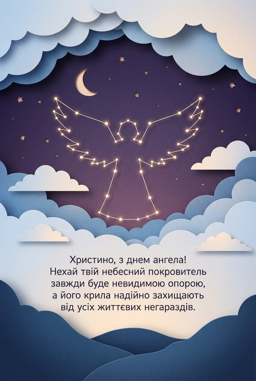 Христина з днем ангела
