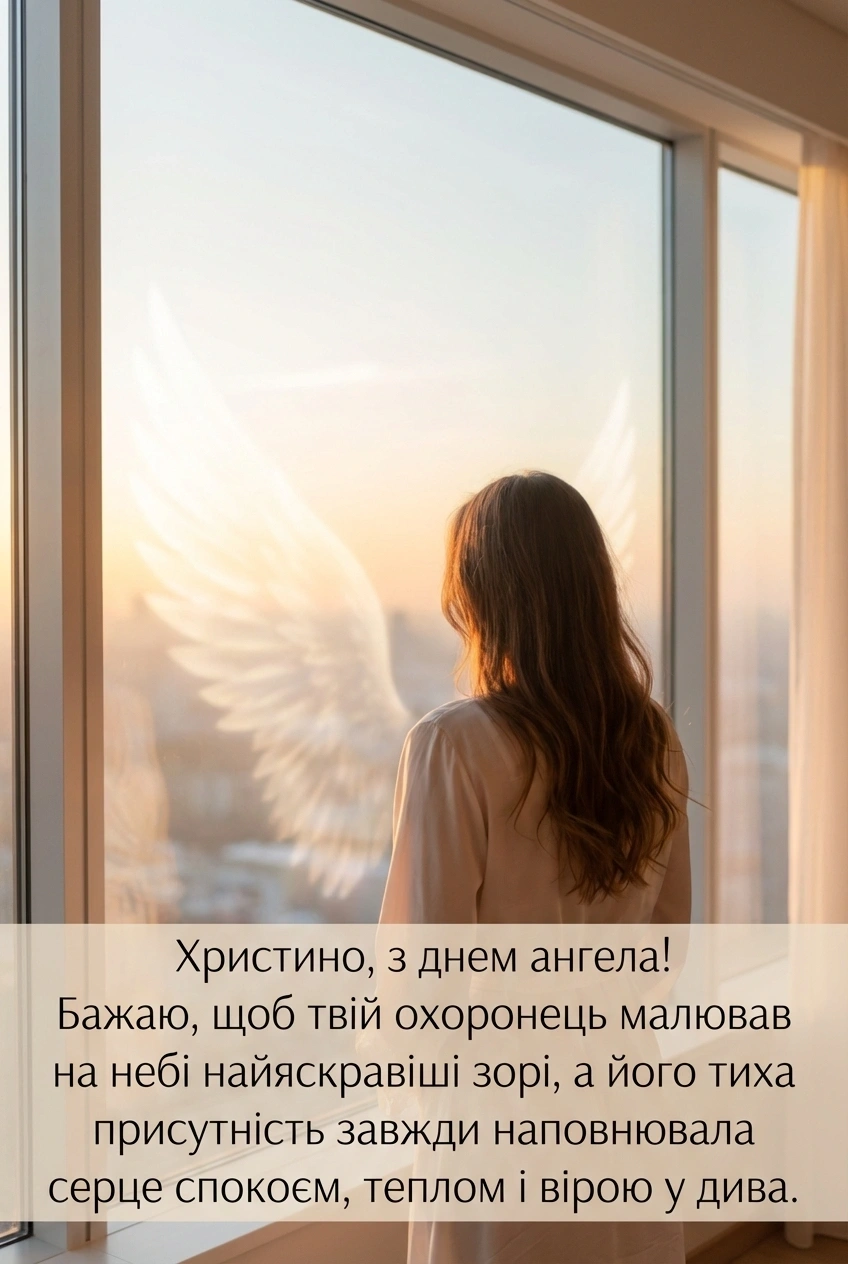 Христина з днем ангела