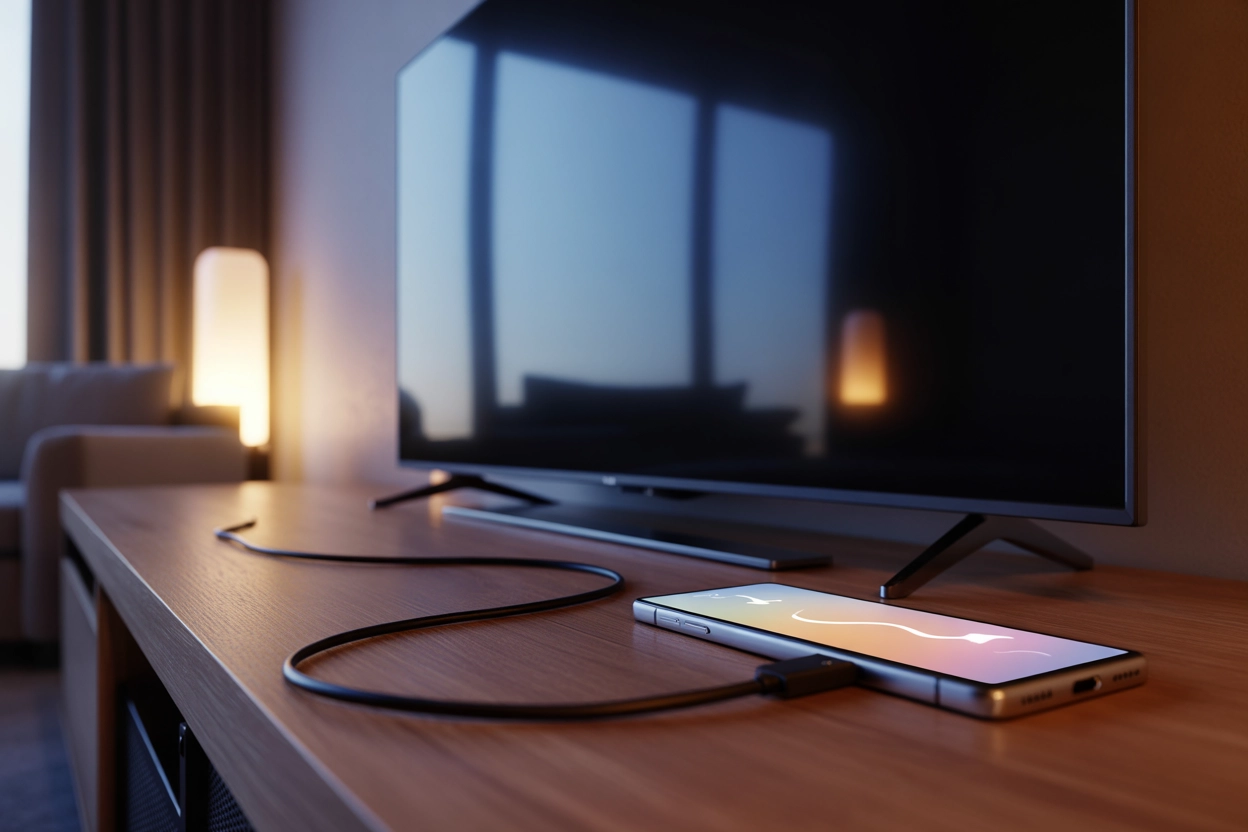Як з’єднати телефон з телевізором через Wi-Fi, HDMI або USB