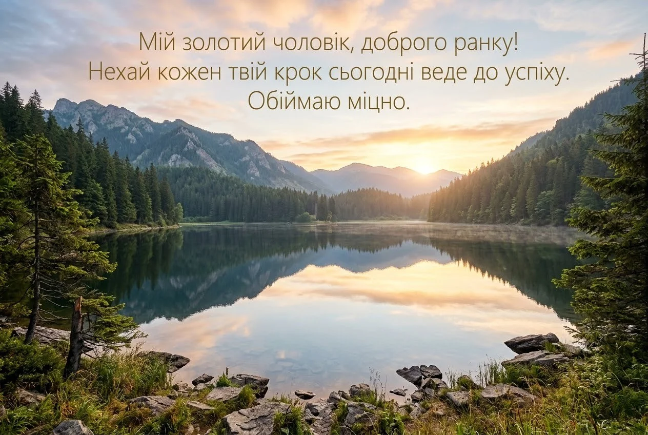 Доброго ранку, коханий мій чоловік: зворушливі листівки та найтепліші побажання для гарного дня