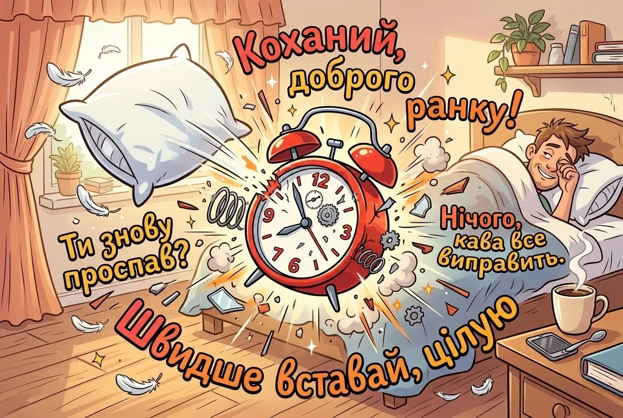 Доброго ранку, коханий мій чоловік: зворушливі листівки та найтепліші побажання для гарного дня
