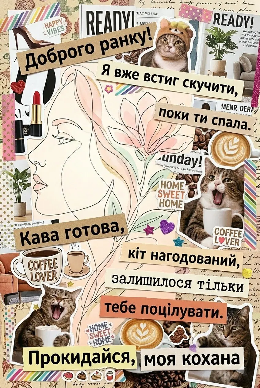 Доброго ранку, моя кохана: надихаючі картинки та ніжні листівки для коханої