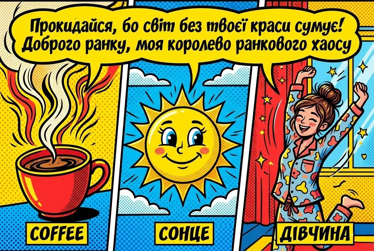 Доброго ранку, моя кохана: надихаючі картинки та ніжні листівки для коханої