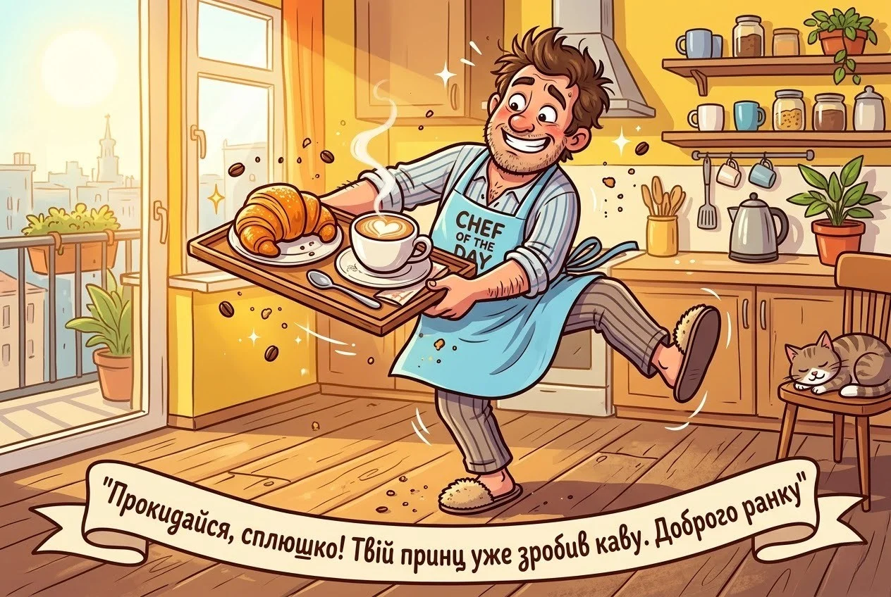 Доброго ранку, моя кохана: надихаючі картинки та ніжні листівки для коханої