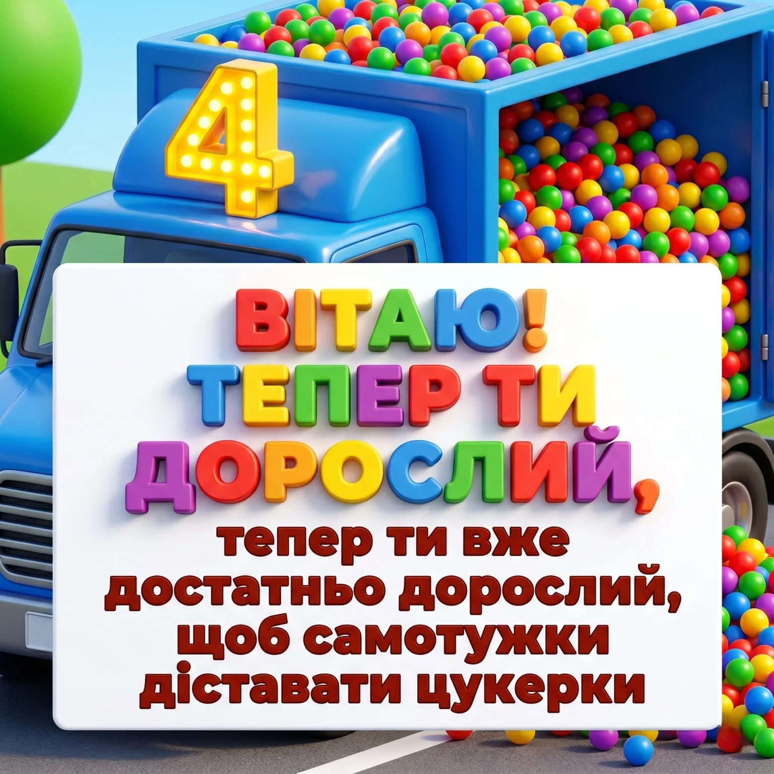 4 роки хлопчику: оригінальні поздоровлення для маленького героя