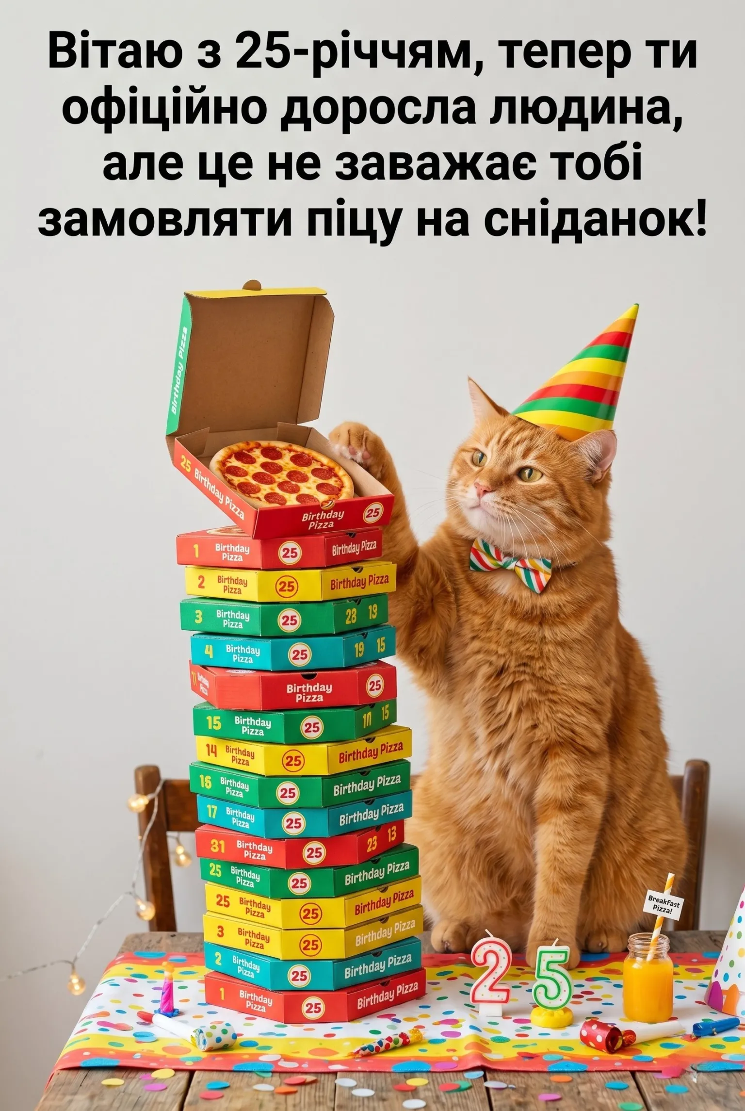 Чверть століття яскравого життя: зворушливі слова на 25-й день народження