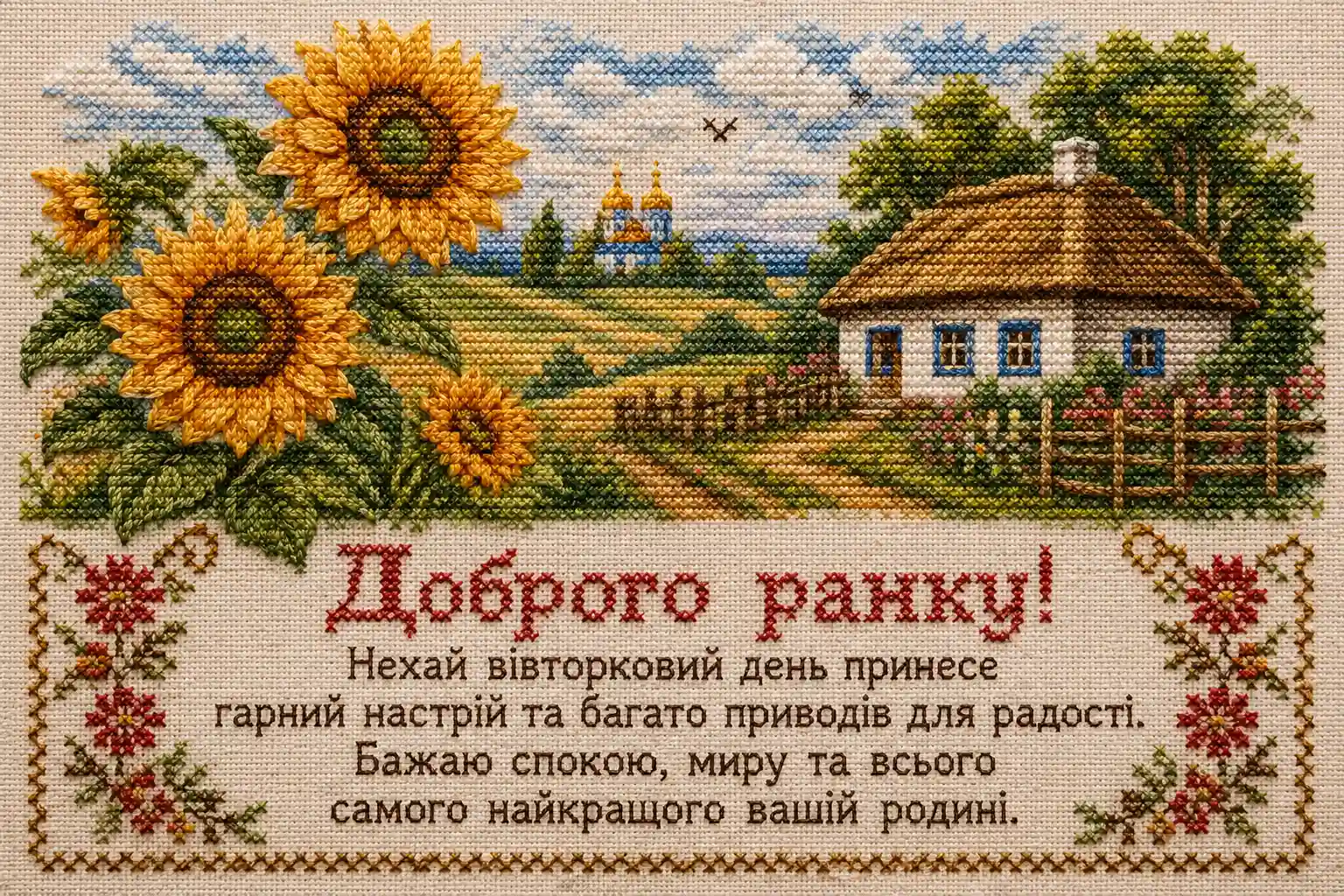 Картинки доброго ранку та гарного вівторка: душевні листівки для натхнення та гарного настрою
