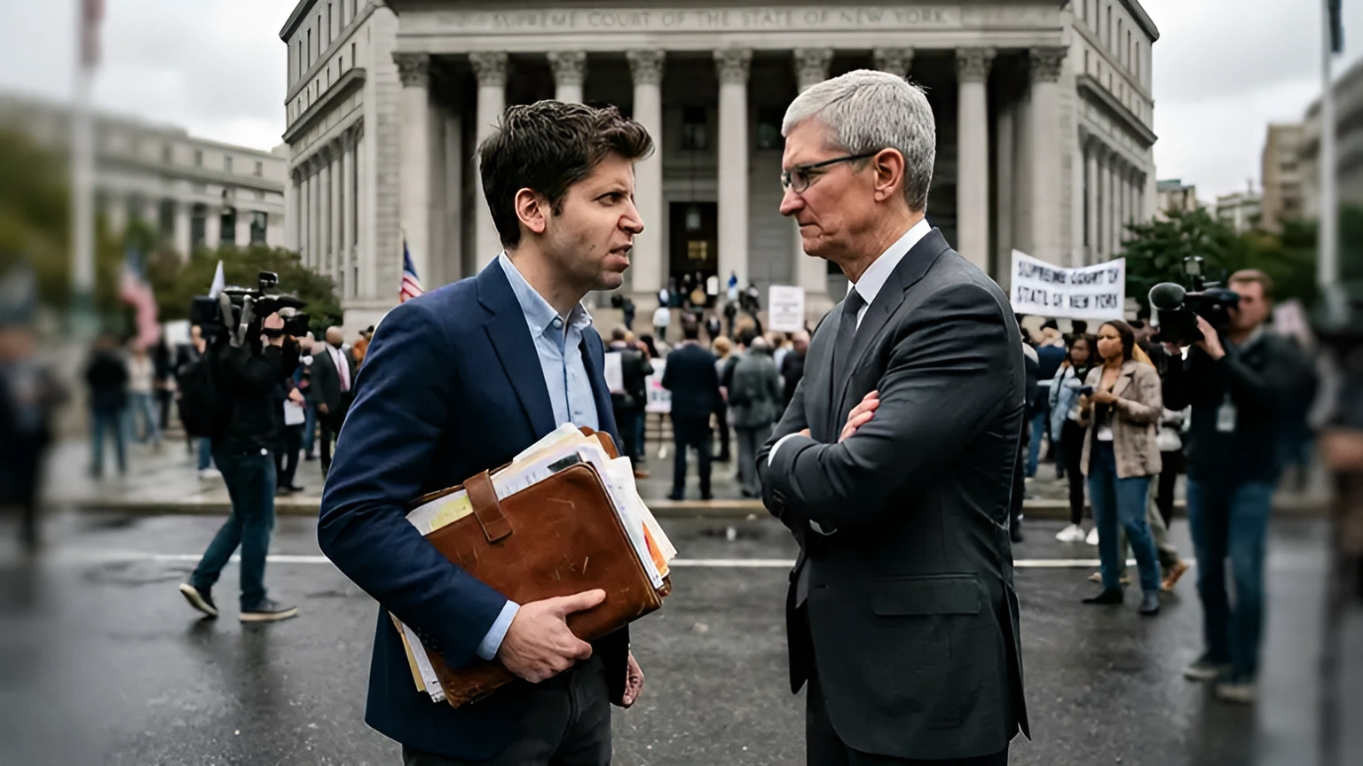 Технологічний альянс на мільярди: чому OpenAI та Apple опинилися на порозі суду