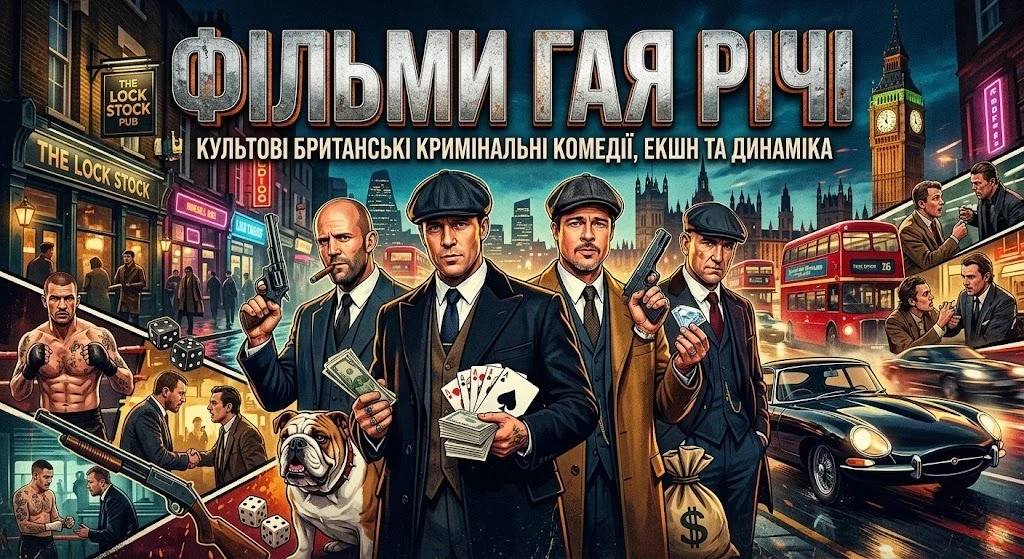 Повна добірка фільмів Гая Річі, варто дивитись