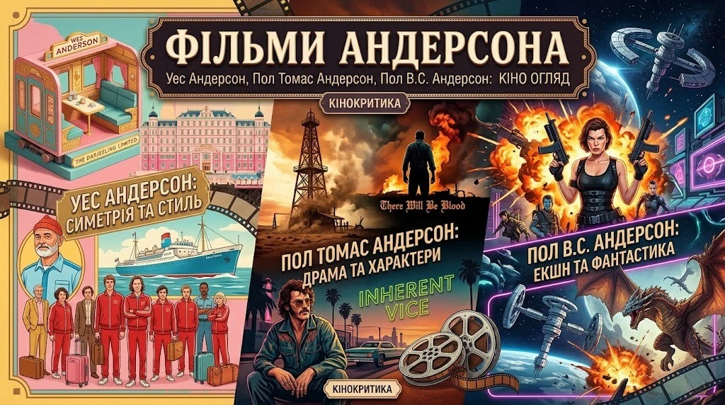 Повний огляд фільмів Вес Андерсона з оцінками