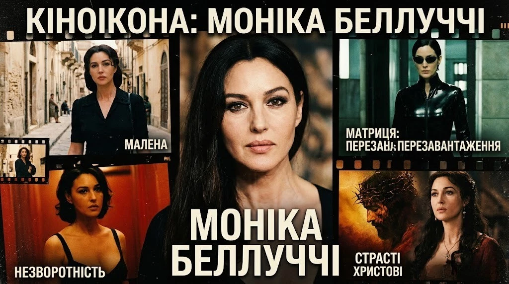 Кращі фільми Моніки Белуччі для вечірнього перегляду