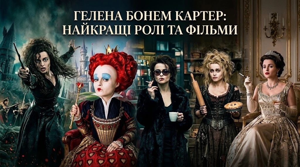 Найкращі фільми Гелени Бонем Картер за всі роки