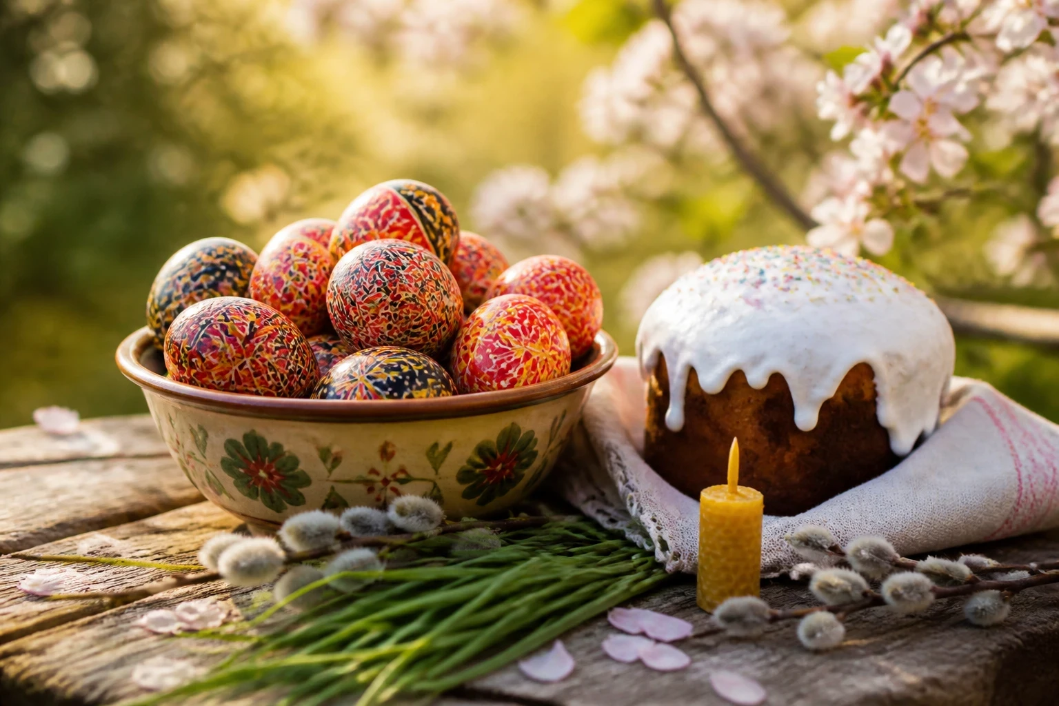 Привітання з Великоднем