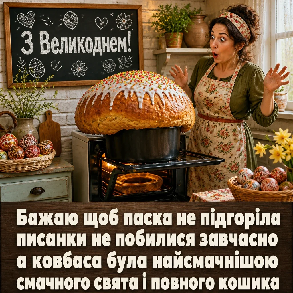 привітання з великоднем