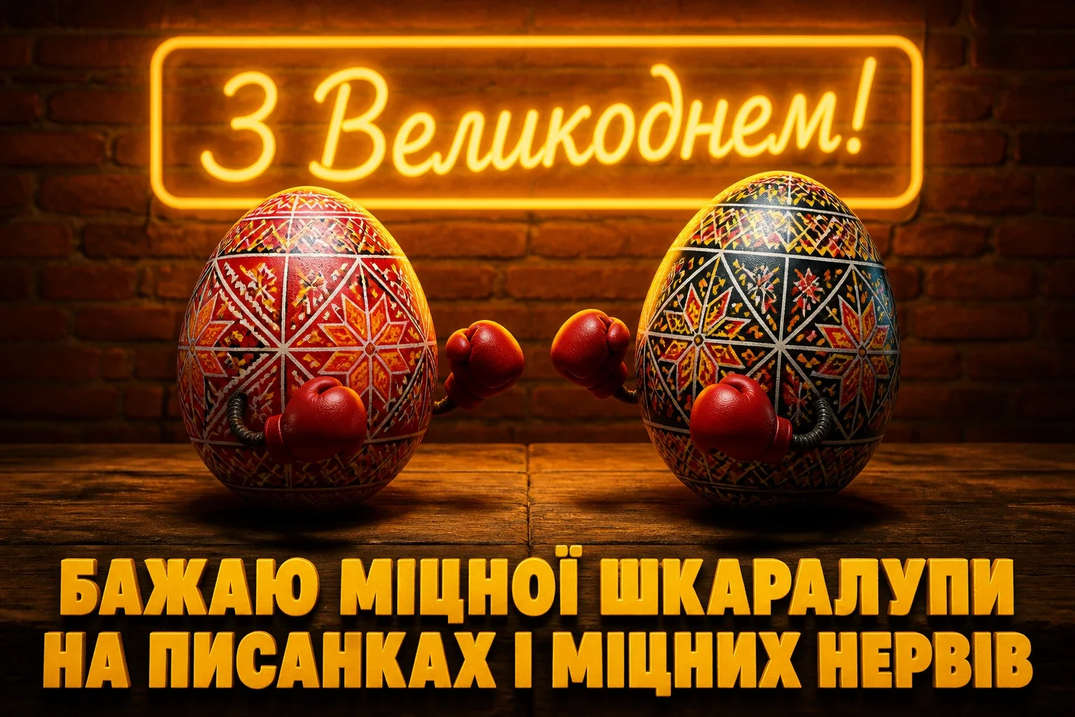 привітання з великоднем
