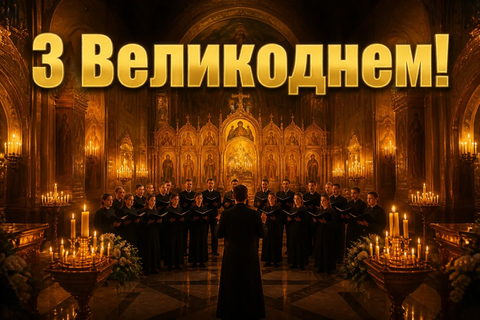 привітання з великоднем