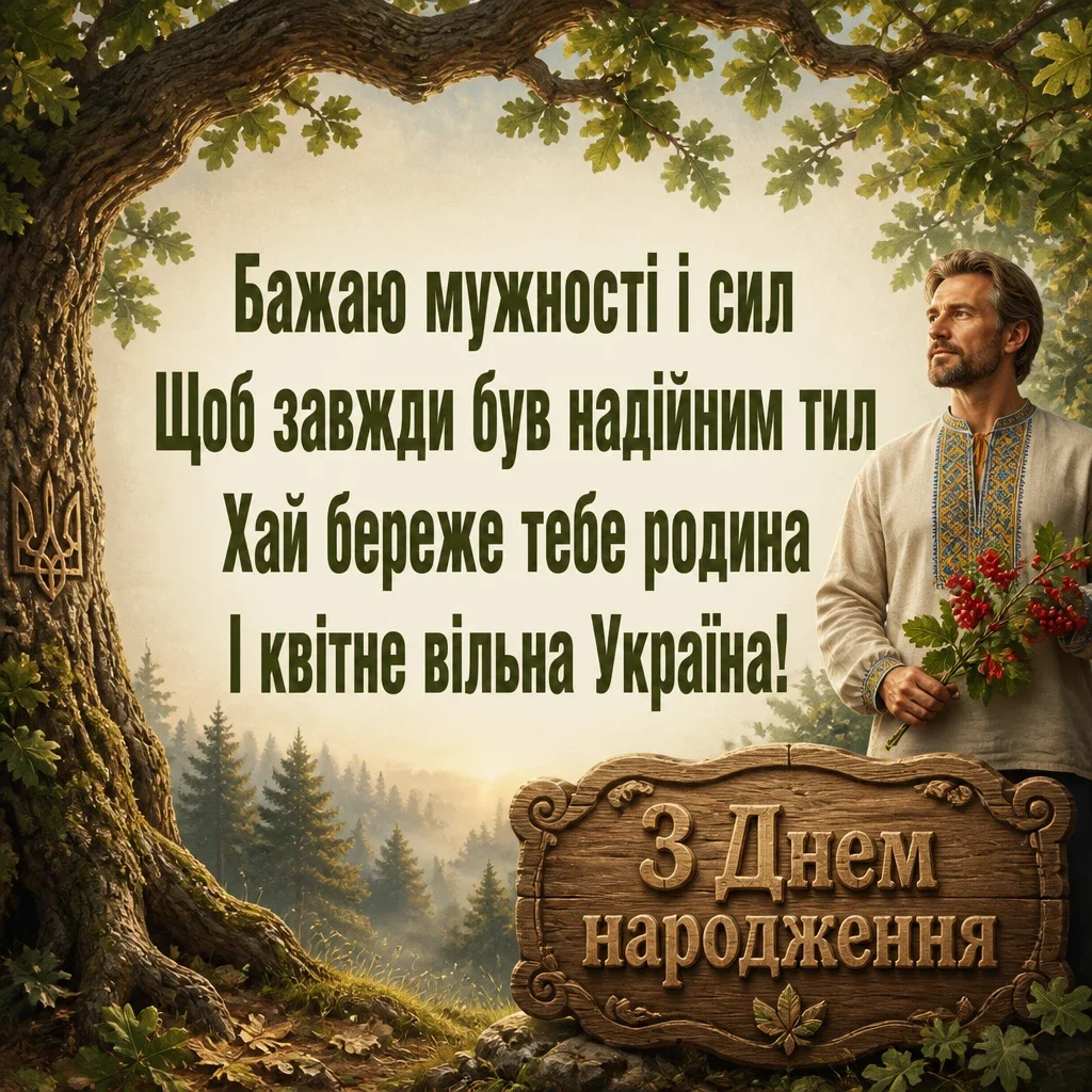 чоловіку патріотичне привітання з днем народження чоловіку патріотичне привітання з днем народження