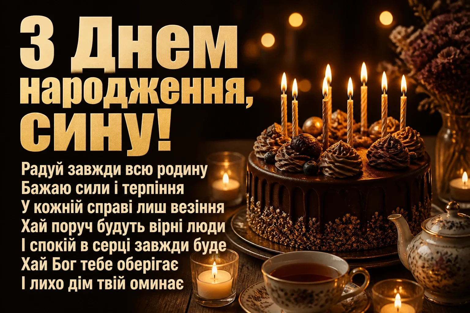 привітання мами з днем народження дорослого сина привітання мами з днем народження дорослого сина