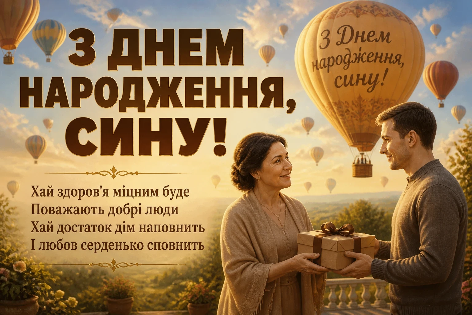 привітання мами з днем народження дорослого сина привітання мами з днем народження дорослого сина