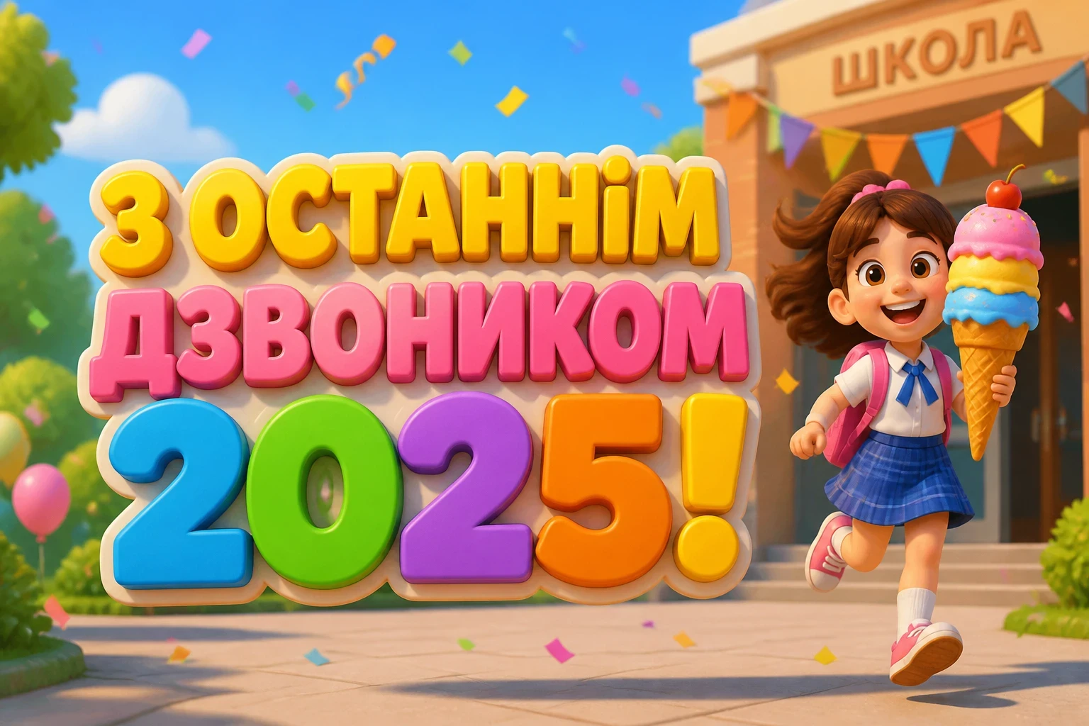 привітання з останнім дзвоником 2025 привітання з останнім дзвоником 2025