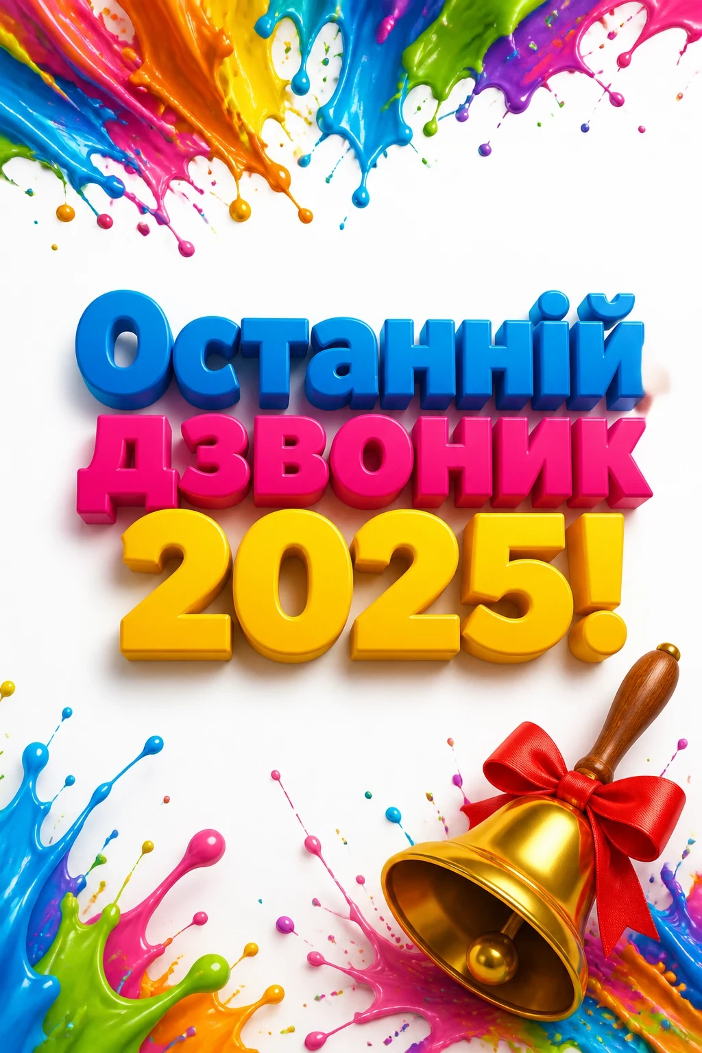 привітання з останнім дзвоником 2025 привітання з останнім дзвоником 2025