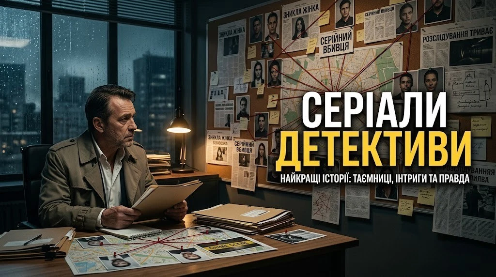 Кращі детективні: серіали від класики до наших днів